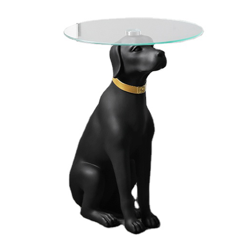 Приставной стол Black Dog Table Черный Приставной стол Black Dog Table Черный в Орле | Loft Concept