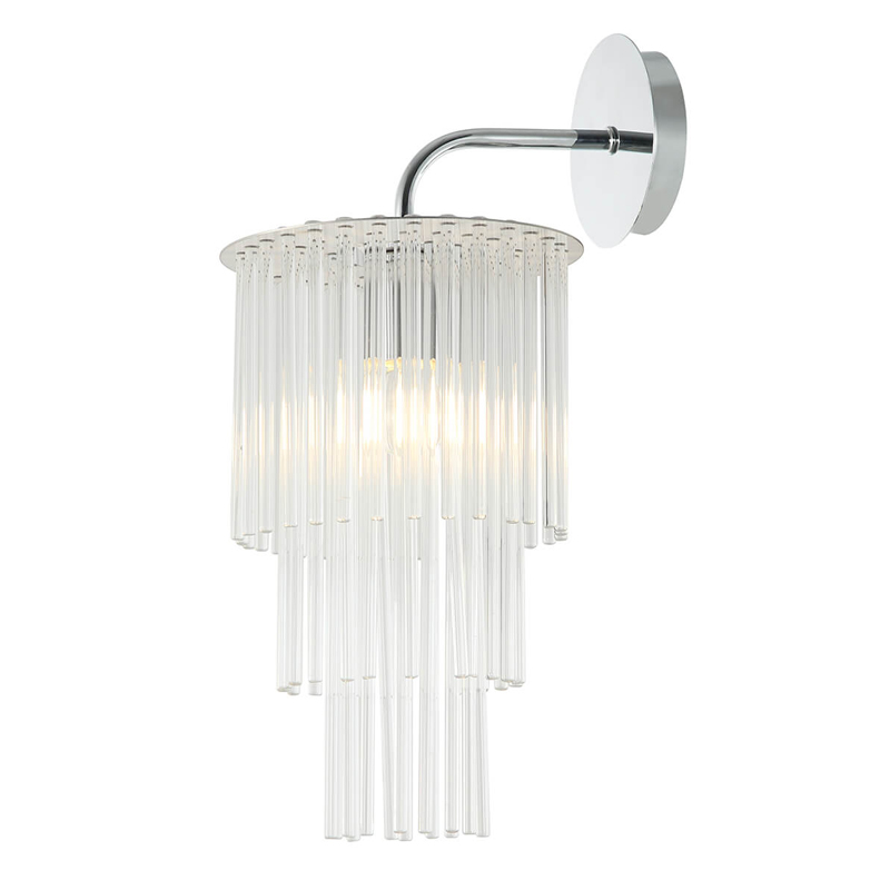 Бра Harrison Sconce chrome Хром Прозрачный Бра Harrison Sconce chrome Хром Прозрачный в Орле | Loft Concept