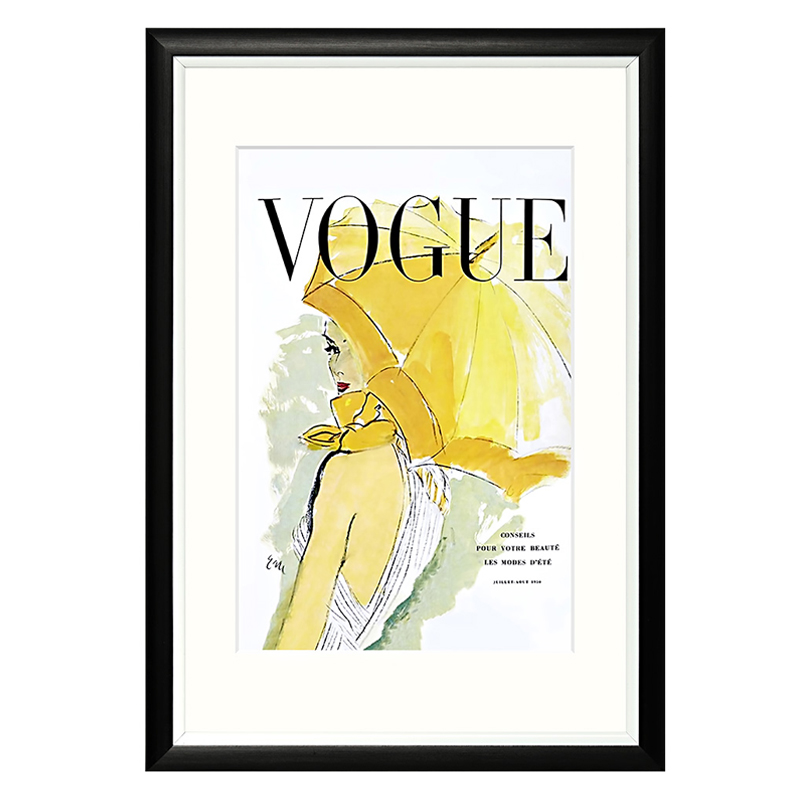 Постер Vogue July-August 1950 Мульти Постер Vogue July-August 1950 Мульти в Орле | Loft Concept