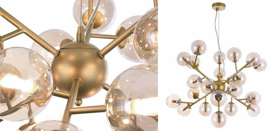 Люстра Berries Chandelier Amber 65 Люстра Berries Chandelier Amber 65 - Loft-Concept в Орле