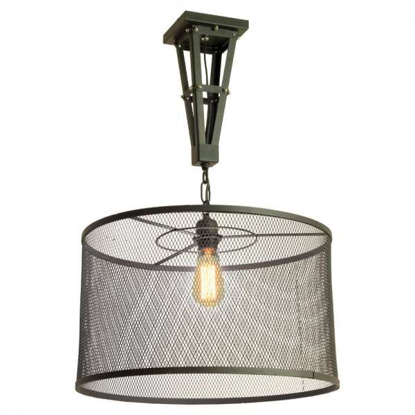 Подвесной светильник Radial Cage Pendant Черный в Орле | Loft Concept 