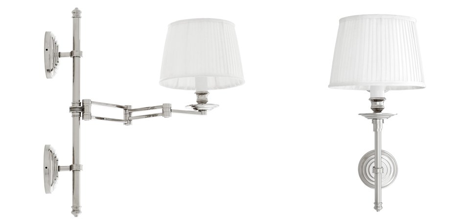 Бра Wall Lamp Favonius Nickel Бра Wall Lamp Favonius Nickel - Loft-Concept в Орле