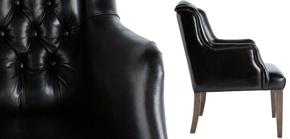 Кресло Leather Elegance Black Кресло Leather Elegance Black - Loft-Concept в Орле