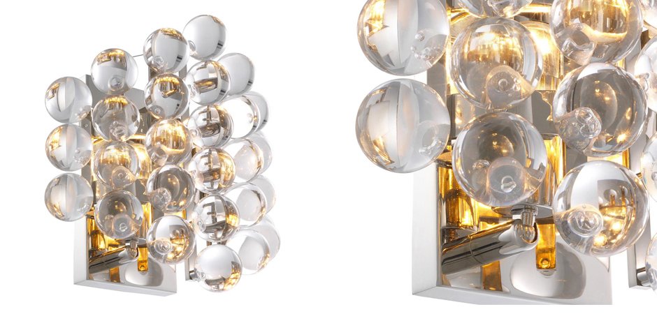 Бра Wall Lamp Mylo Nickel Бра Wall Lamp Mylo Nickel - Loft-Concept в Орле