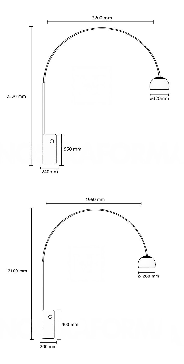 Торшер Flos Arco в Орле