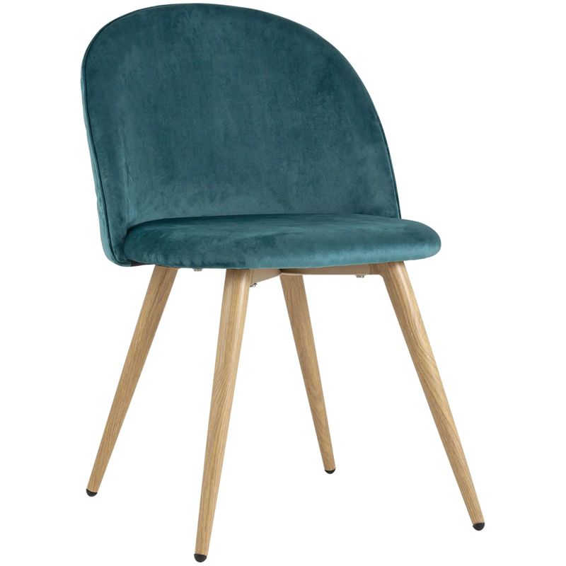 Стул Miruna Chair Спинка Ромбы Синий Велюр Морская синь Древесина Стул Miruna Chair Спинка Ромбы Синий Велюр Морская синь Древесина в Орле | Loft Concept