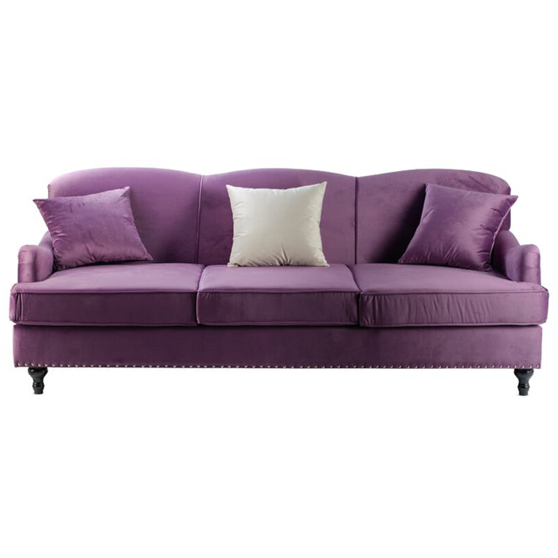Диван Osbert Sofa Пурпурно-фиолетовый Диван Osbert Sofa Пурпурно-фиолетовый в Орле | Loft Concept