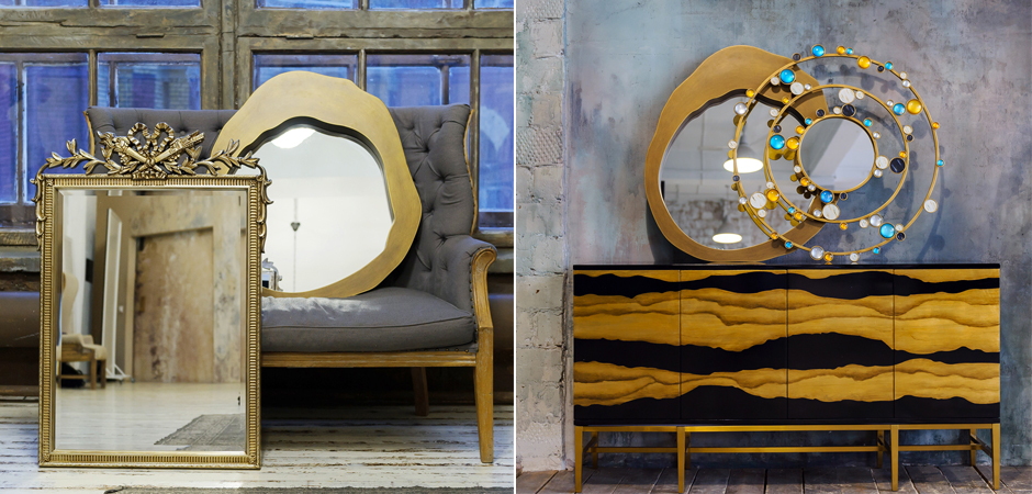 Зеркало Blot Mirror Зеркало Blot Mirror - Loft-Concept в Орле