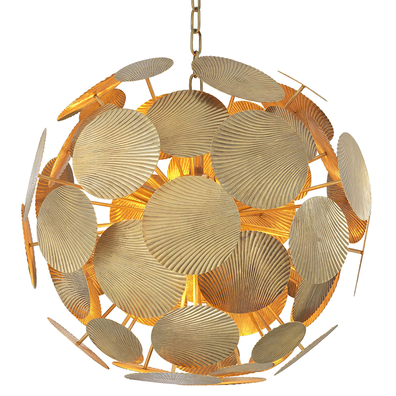 Люстра Eichholtz Chandelier Duvall L Латунь Люстра Eichholtz Chandelier Duvall L Латунь в Орле | Loft Concept
