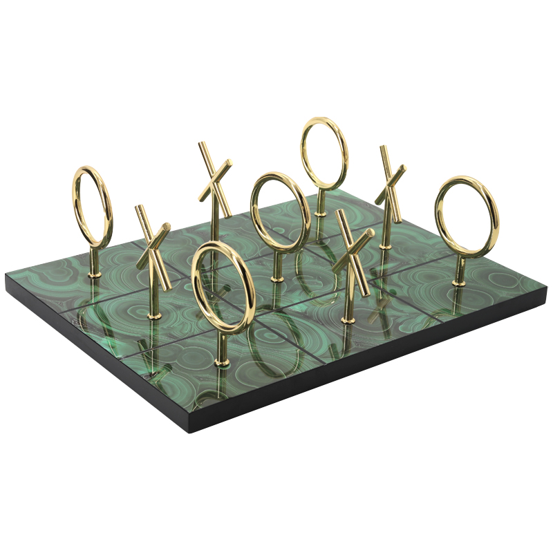 Игра Tic-tac-toe Malachite Малахит Игра Tic-tac-toe Malachite Малахит в Орле | Loft Concept