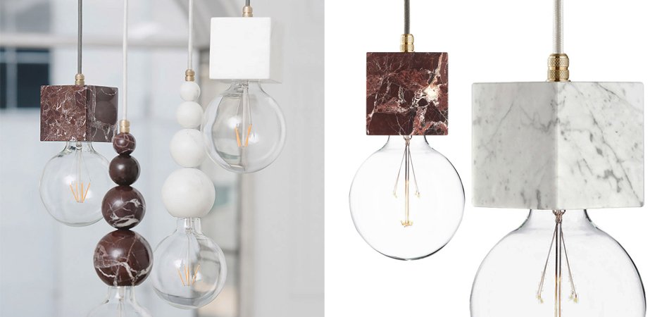 Подвесной светильник MARMOR VELDI Nero Подвесной светильник MARMOR VELDI Nero - Loft-Concept в Орле