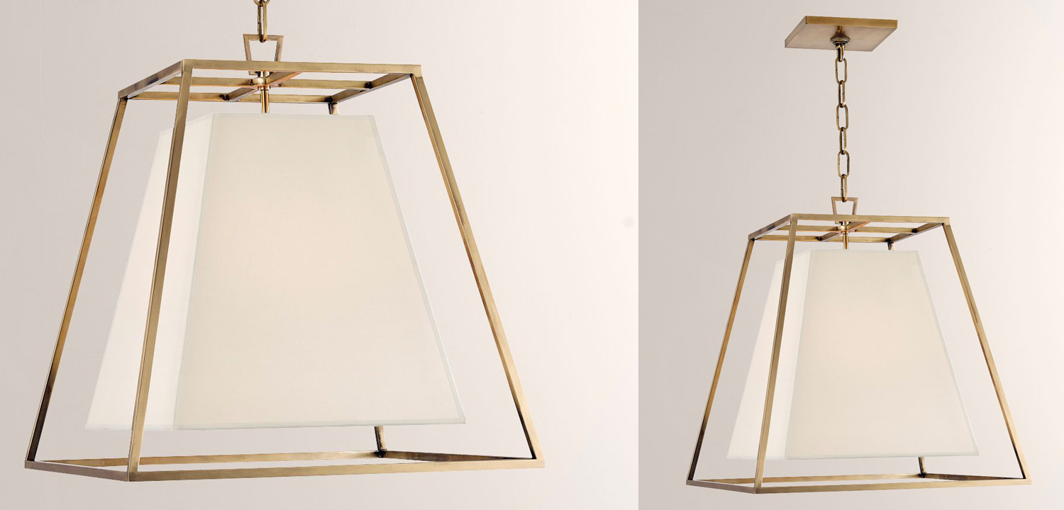 Люстра Geerte Chandelier brass - фото