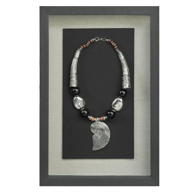 Панно Necklace Wall Accessory I Черный Серебряный Панно Necklace Wall Accessory I Черный Серебряный в Орле | Loft Concept