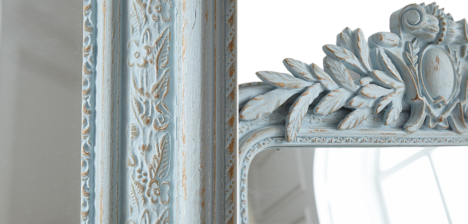 Зеркало Polastron Mirror Pastel Blue Зеркало Polastron Mirror Pastel Blue - Loft-Concept в Орле