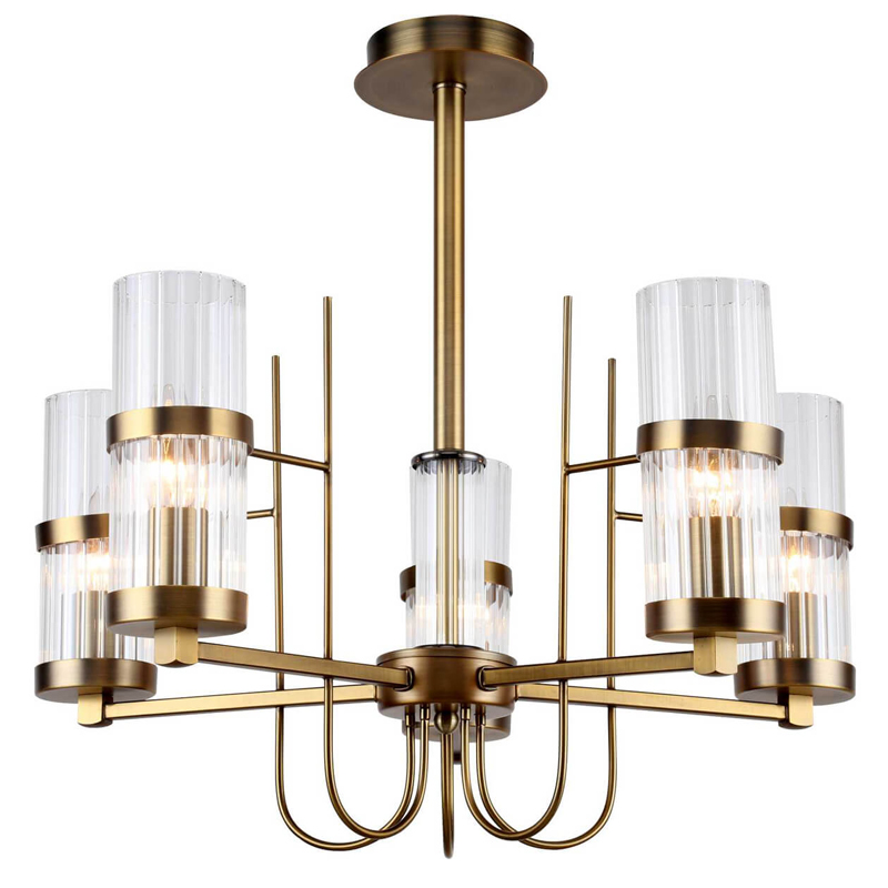 Люстра Circle Dance Glass Antique Bronze Античная Бронза Люстра Circle Dance Glass Antique Bronze Античная Бронза в Орле | Loft Concept