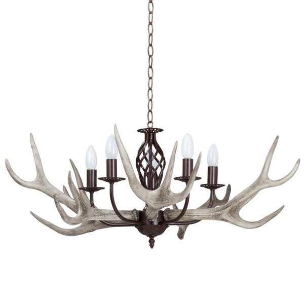 Люстра Horned Forrest Chandelier Коричневый Люстра Horned Forrest Chandelier Коричневый в Орле | Loft Concept