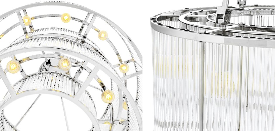 Люстра Chandelier Bernardi Nickel - Loft-Concept в Орле