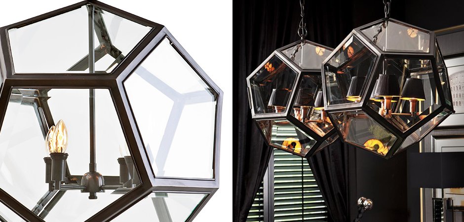 Люстра Eichholtz Lantern Yorkshire Bronze L - Loft-Concept в Орле