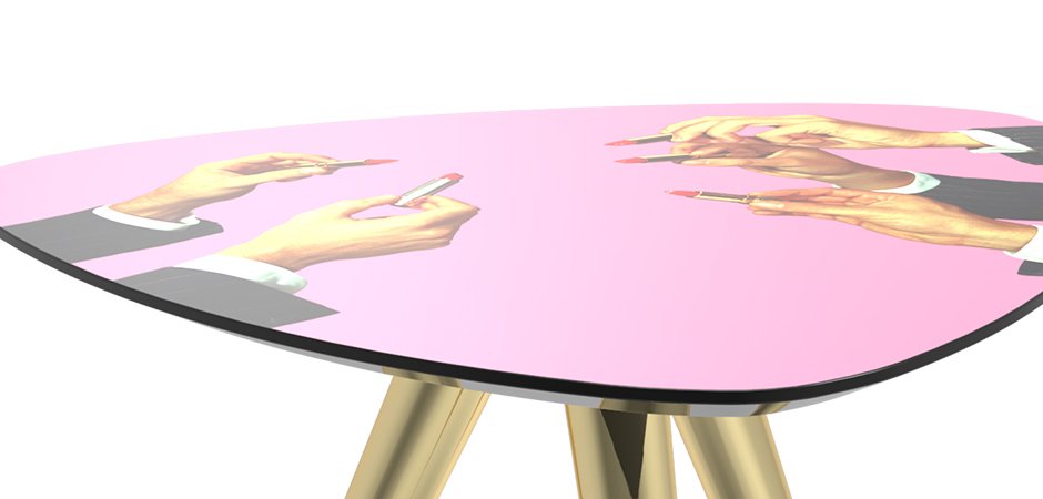 Журнальный стол Seletti Side Table Pink Lipsticks Журнальный стол Seletti Side Table Pink Lipsticks - Loft-Concept в Орле