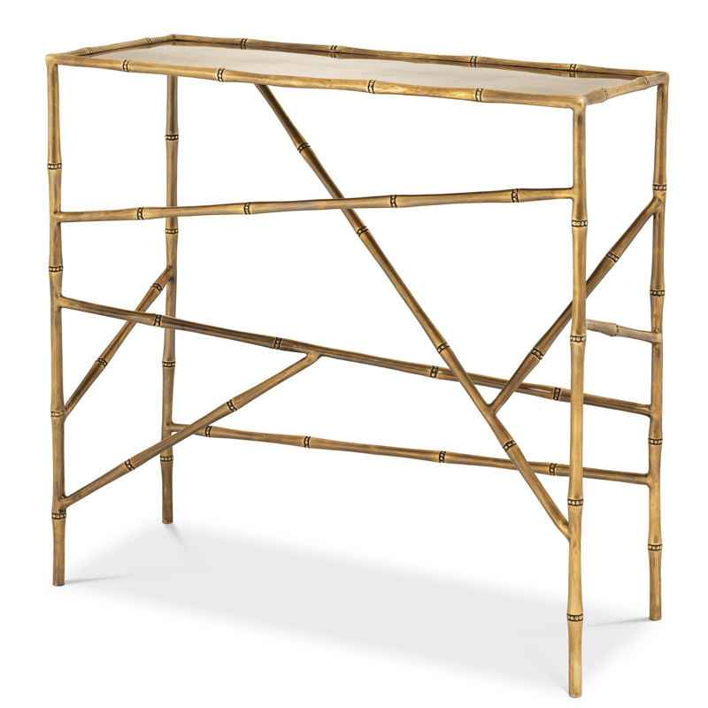 Консоль Eichholtz Console Table Wailea Винтажная латунь в Орле | Loft Concept 
