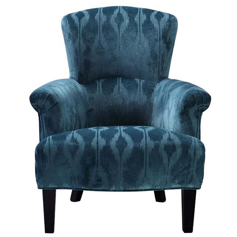 Кресло бархатное Lazure Chair Темно-синий Кресло бархатное Lazure Chair Темно-синий в Орле | Loft Concept