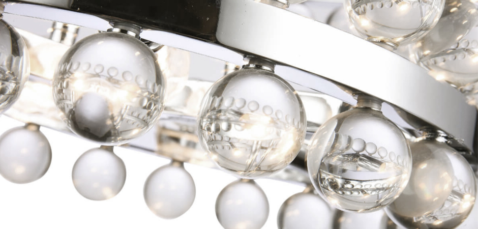 Sacramento Transparent Balls Two Circle Chandelier Sacramento Transparent Balls Two Circle Chandelier - Loft-Concept в Орле