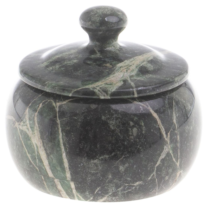 Сахарница из натурального камня Змеевик Stone Sugar Bowls Зеленый Сахарница из натурального камня Змеевик Stone Sugar Bowls Зеленый в Орле | Loft Concept