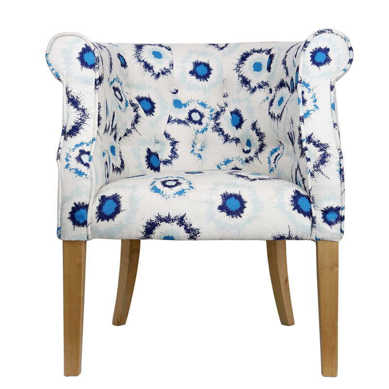 Кресло Laurette Armchair Синий Голубой Кресло Laurette Armchair Синий Голубой в Орле | Loft Concept