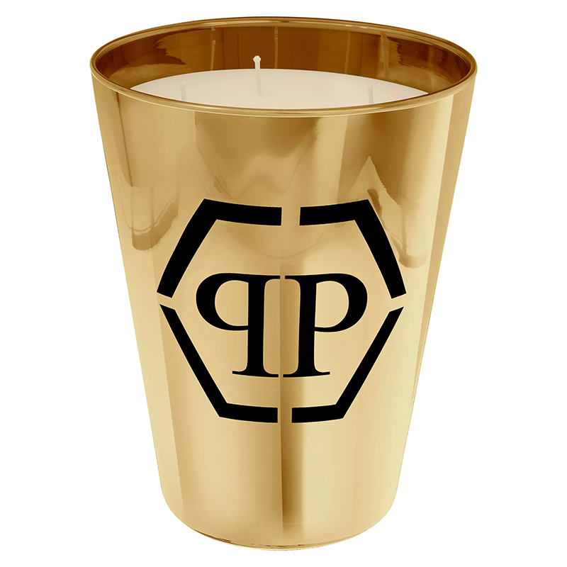Свеча Philipp Plein Candle Empire Gold L Золотой Черный Белый Свеча Philipp Plein Candle Empire Gold L Золотой Черный Белый в Орле | Loft Concept