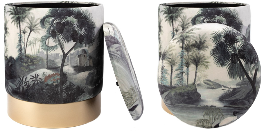 Пуф PUF Jungle Print river&tree Пуф PUF Jungle Print river&tree - Loft-Concept в Орле