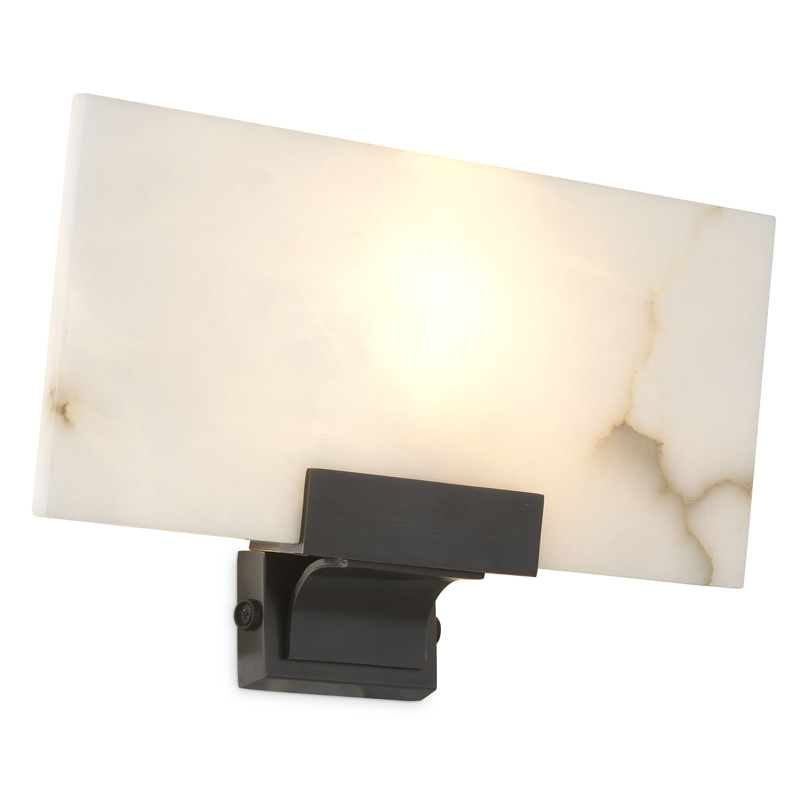 Бра Eichholtz Wall Lamp Zen Темная бронза Белый Бра Eichholtz Wall Lamp Zen Темная бронза Белый в Орле | Loft Concept