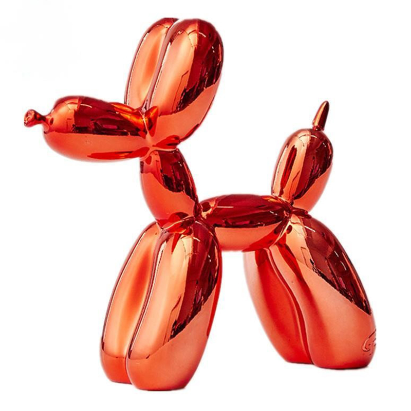 Статуэтка Jeff Koons Balloon Dog medium Red Красный Статуэтка Jeff Koons Balloon Dog medium Red Красный в Орле | Loft Concept