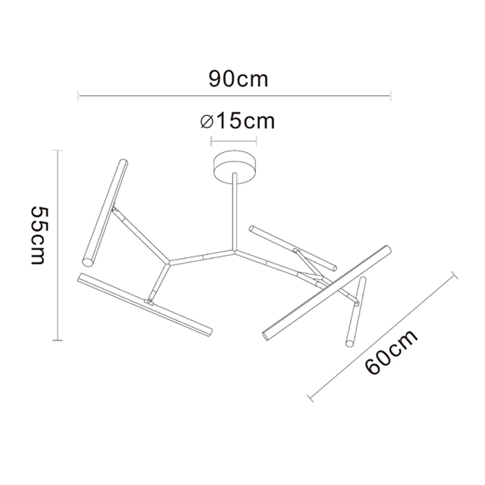 Люстра на штанге Geometry в Орле