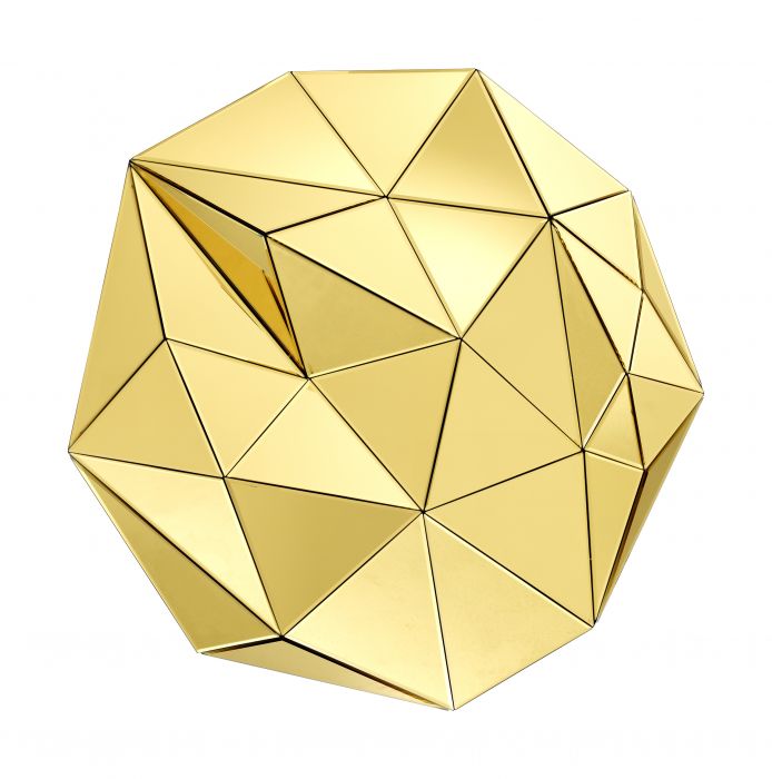 Зеркало Eichholtz Mirror Topanga Gold Глянцевое золото Зеркало Eichholtz Mirror Topanga Gold Глянцевое золото в Орле | Loft Concept