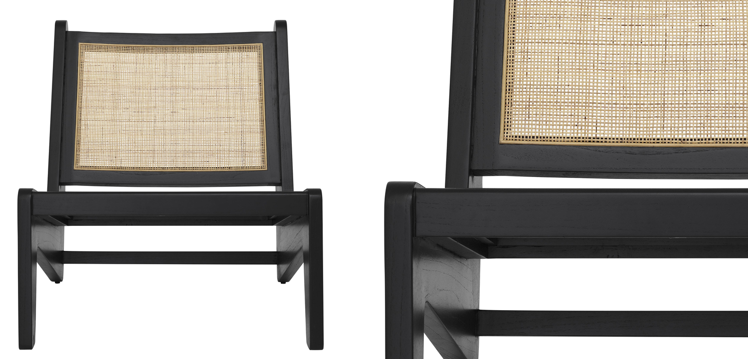 Кресло Eichholtz Chair Aubin black - фото