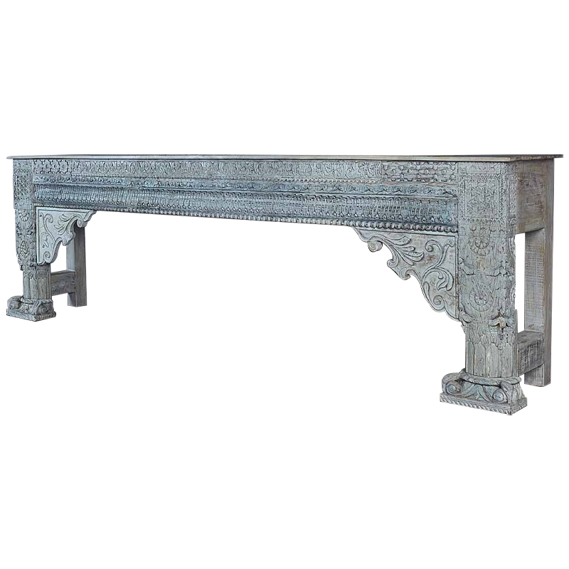 Консоль Parsa Console Винтажный голубой Консоль Parsa Console Винтажный голубой в Орле | Loft Concept