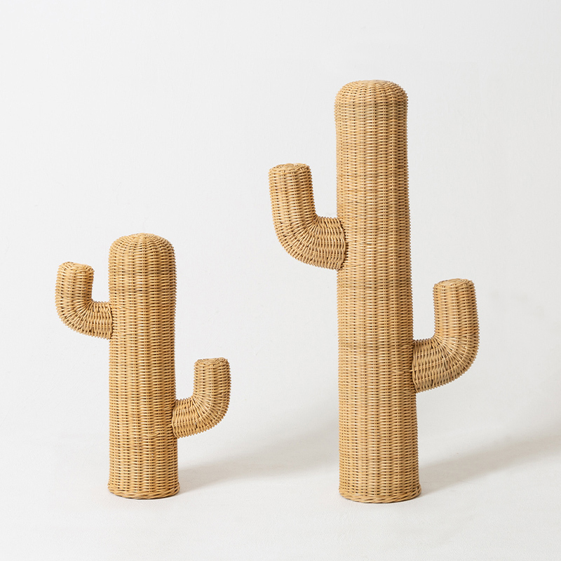 Статуэтка Braided Cactus Древесина Статуэтка Braided Cactus Древесина в Орле | Loft Concept