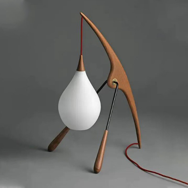 Настольная лампа Malcom Table Lamp Древесина Настольная лампа Malcom Table Lamp Древесина в Орле | Loft Concept