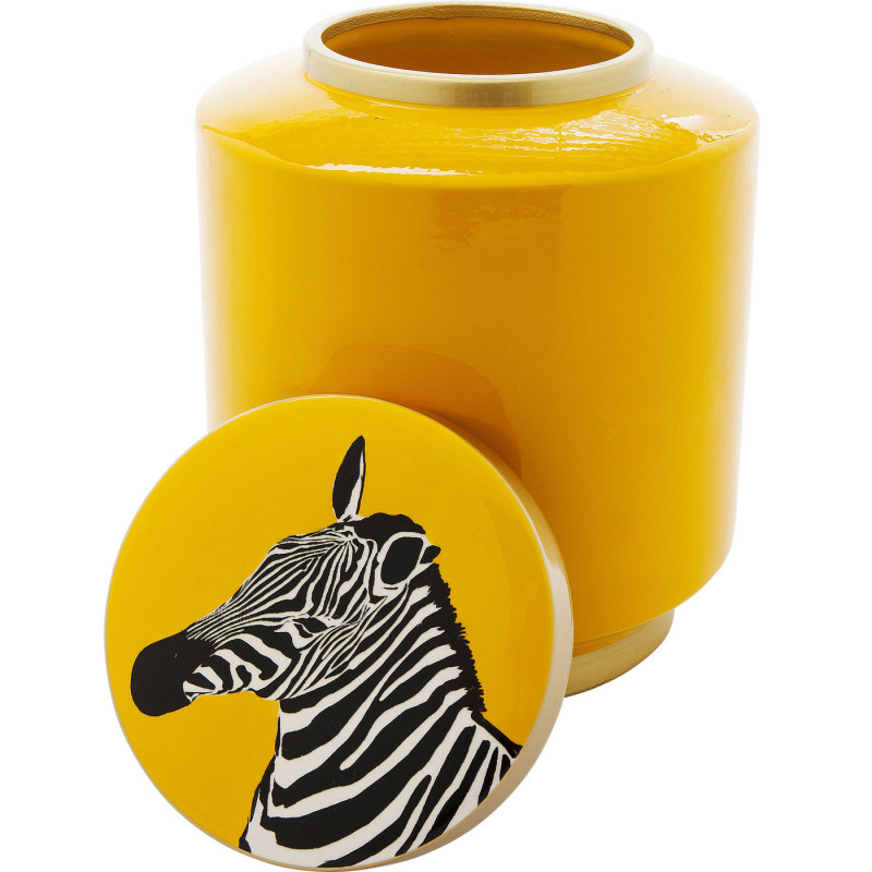 Ваза с крышкой Yellow Zebra Желтый Ваза с крышкой Yellow Zebra Желтый в Орле | Loft Concept
