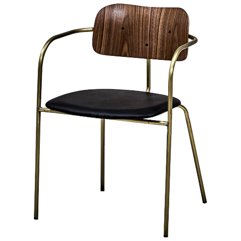 Стул Pilar Loft Stool black Черный Коричневый Бронза Стул Pilar Loft Stool black Черный Коричневый Бронза в Орле | Loft Concept