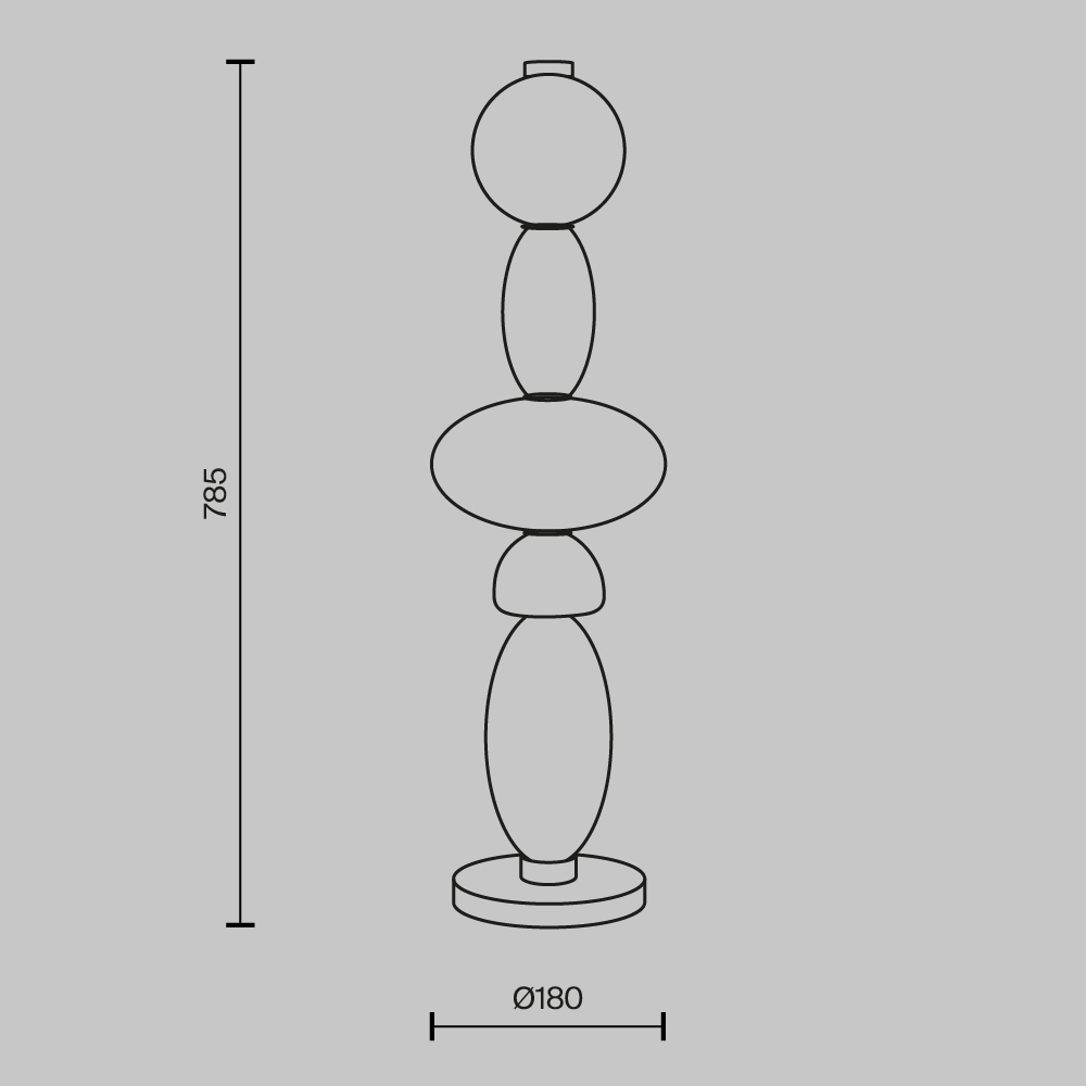 Настольный светильник Adore 3000К 23Вт в Орле