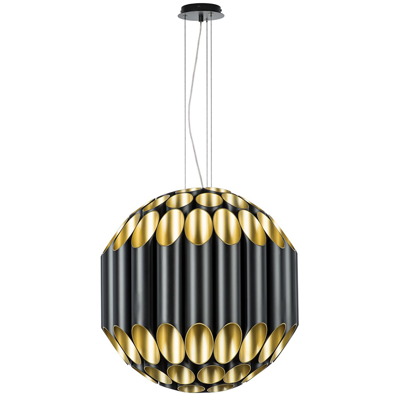 Люстра Garbi Black Pipe Organ Chandelier 80 Черный Золотой в Орле | Loft Concept 