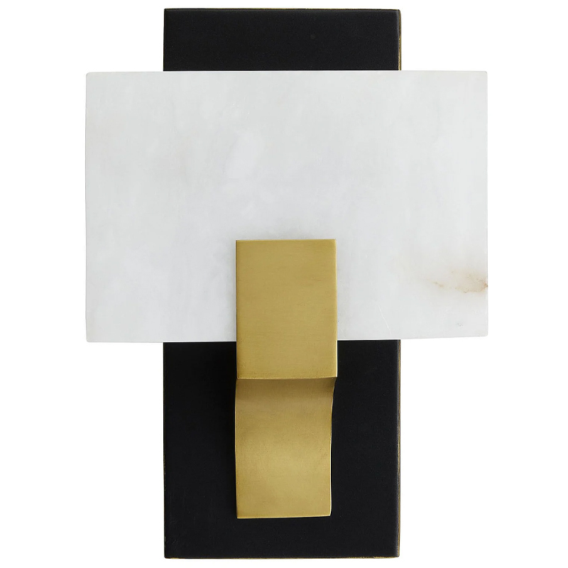 Бра LUNA SCONCE Латунь Белый Черный Бра LUNA SCONCE Латунь Белый Черный в Орле | Loft Concept
