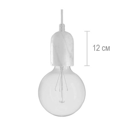 Подвесной светильник MARMOR BJÖRT Bianco в Орле