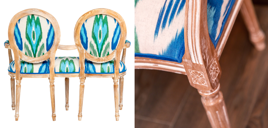 Диванетка с узором Ikat Pattern Диванетка с узором Ikat Pattern - Loft-Concept в Орле