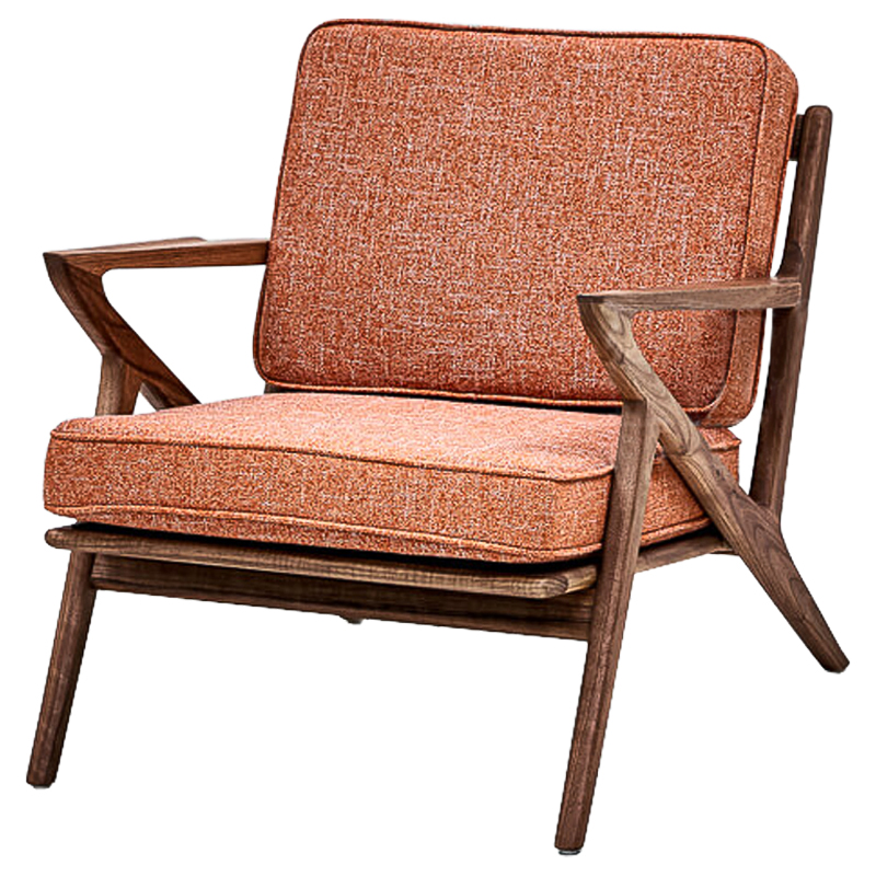 Кресло Raamsdonk Chair Коричневый Коралловый Кресло Raamsdonk Chair Коричневый Коралловый в Орле | Loft Concept