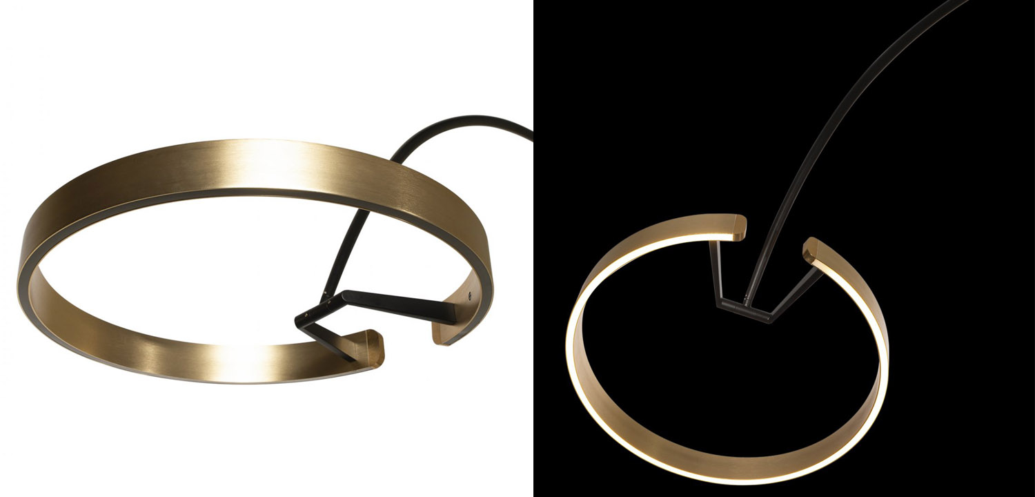 Торшер Beasley Ring - фото №1