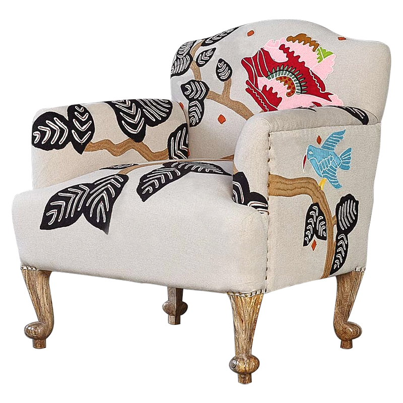 Кресло Mavis Armchair Бежевый Древесина Мульти Кресло Mavis Armchair Бежевый Древесина Мульти в Орле | Loft Concept