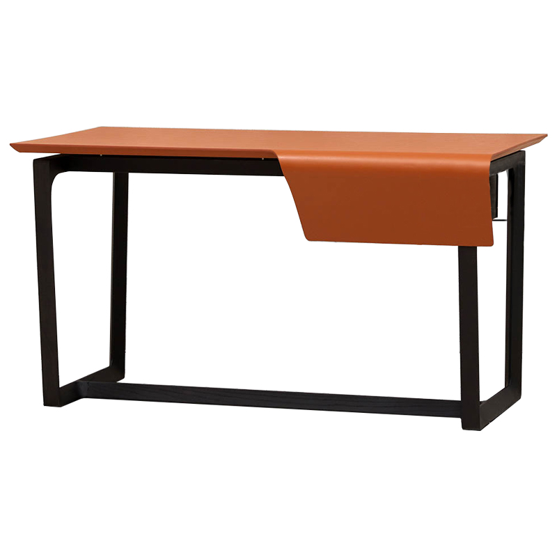 Рабочий стол Stan Orange Desk Оранжевый Черный Рабочий стол Stan Orange Desk Оранжевый Черный в Орле | Loft Concept