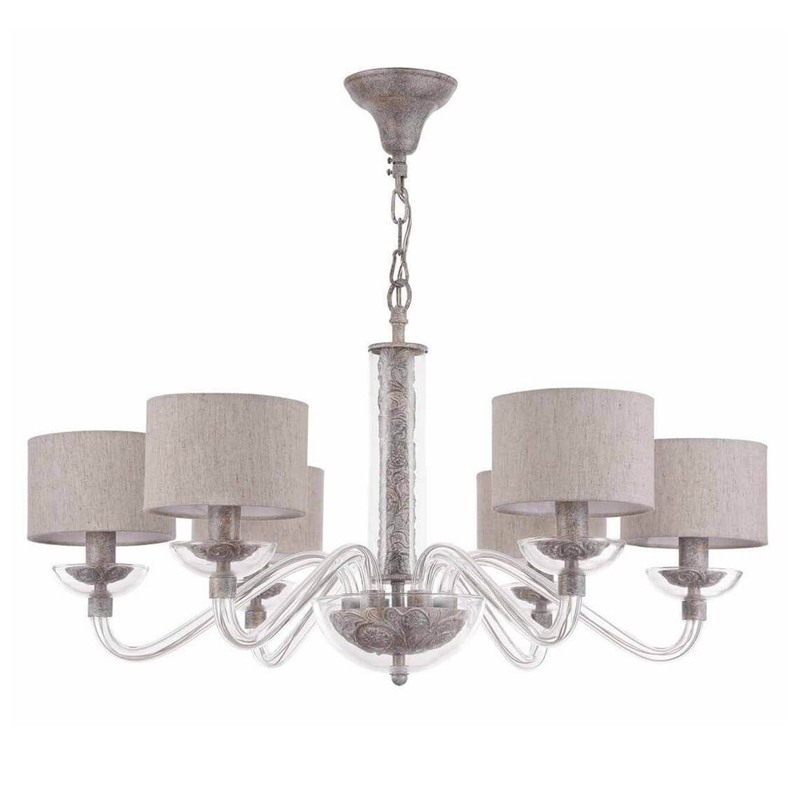 Люстра Sabella Light Chandelier 6 lamp Серый в Орле | Loft Concept 